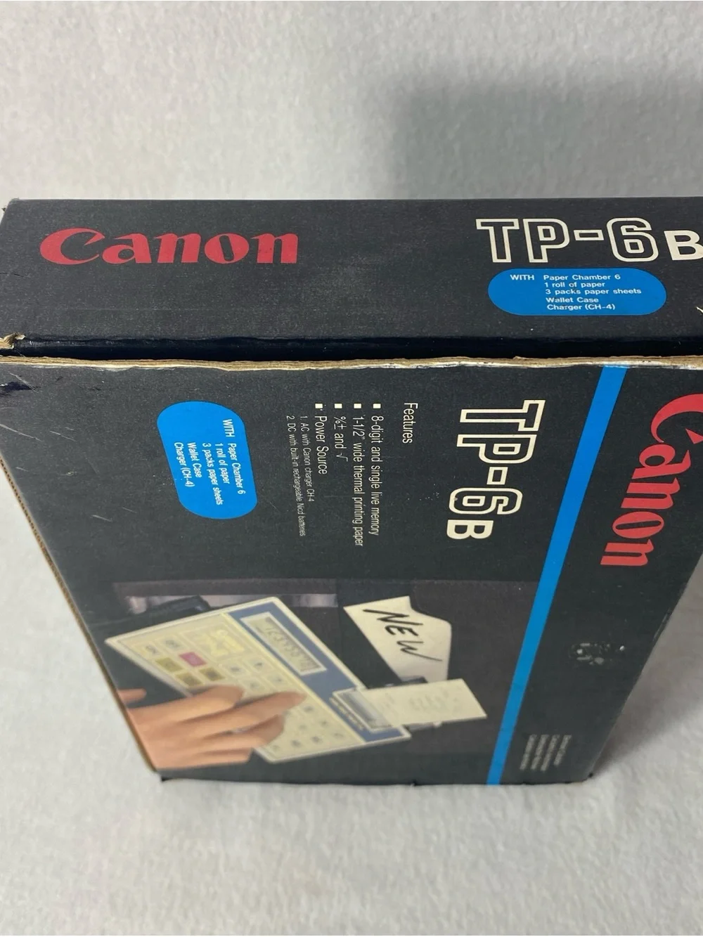 Vintage Canon TP-6 B Calculator 